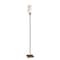 Homeroots Brass Metal Floor Lamp with White Opal Wine Glass Shade 372717 - alternate 7